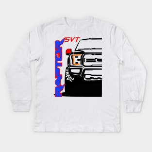 Ford Raptor SVT Kids Long Sleeve T-Shirt